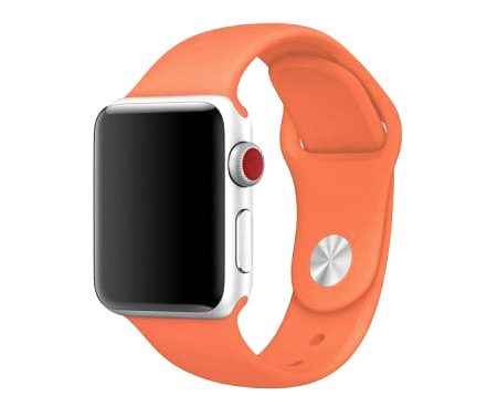 Bratara silicon apple watch portocaliu orange 500x367 1