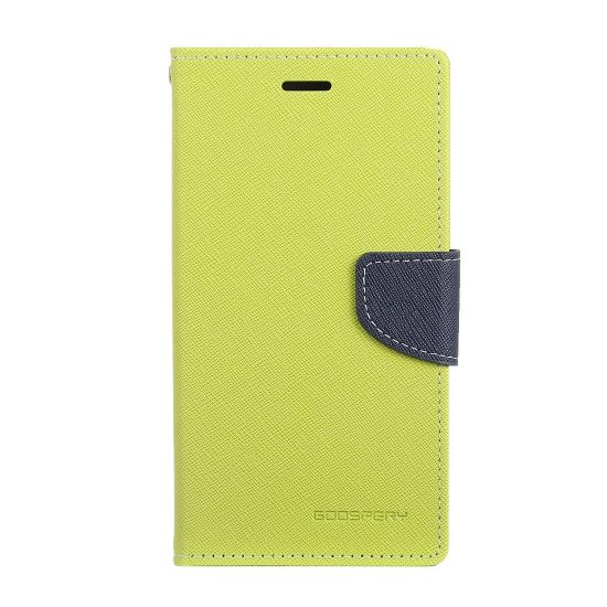 husa flip cover iphone xs x verde originala mercury seria fancy diary sloturi card si bani piele
