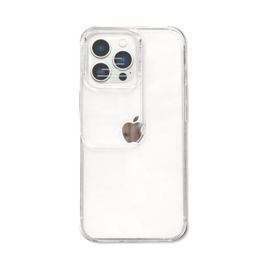 Husa cu Slider pentru Camera Full cover Transparent Apple iPhone 13