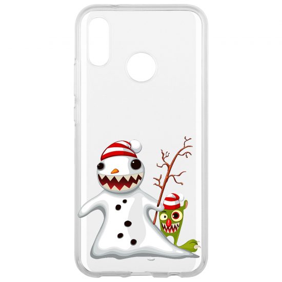carcasa husa silicon huawei p20 lite model creepy snowman antisoc silicon tpu viceversa folie sticla securizata huawei p20 lite tempered glass vicever 1189 727591 1 1