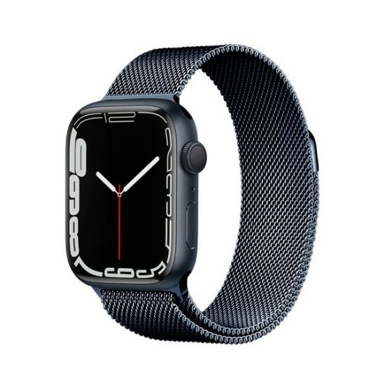 Curea Milanese loop Apple Watch Magnet Stainless steel Midnight