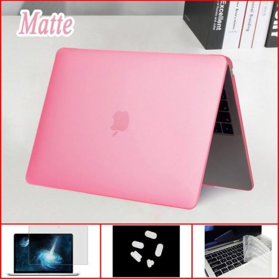 Husa Mata Subtire MacBook Pro 13 inch Roz 1