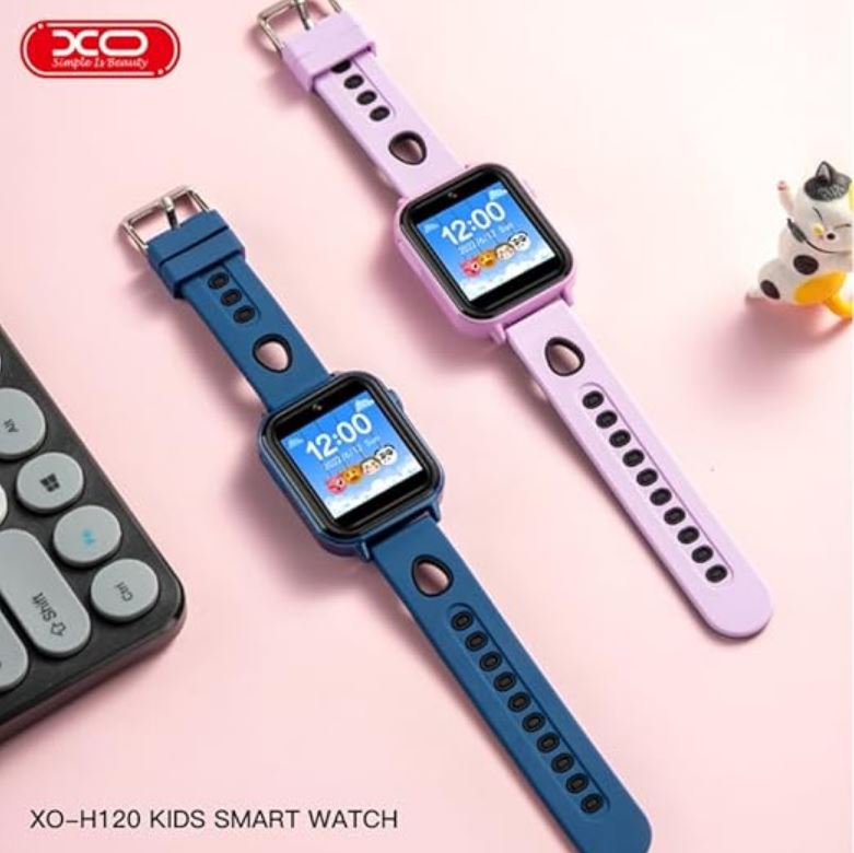 SmartWatch pentru Copii XO H120 Aplicatii multiple Baterie 450mAh din Silicon