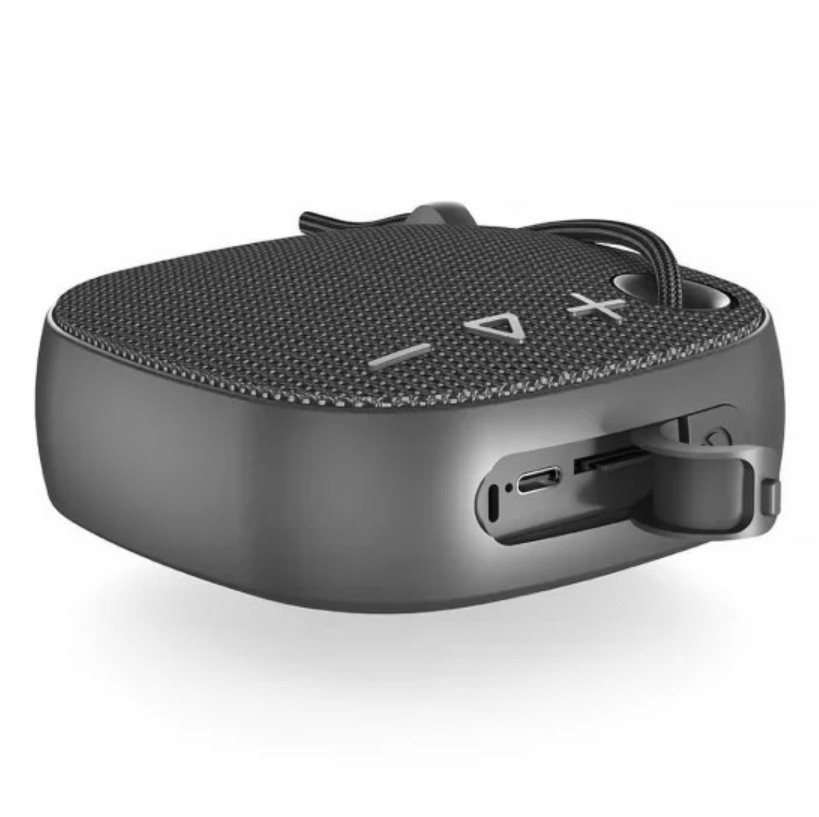 Boxa Portabila XO F56 Autonomie 6 Ore 1200mAh Card SD si Type C Snur Negru 4